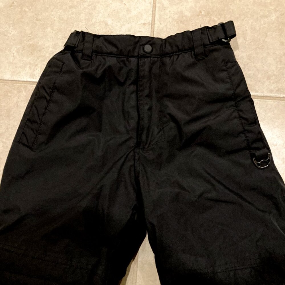Hawke Co Snow Pants Youth Size 8 Black Unisex Ski Snowboarding